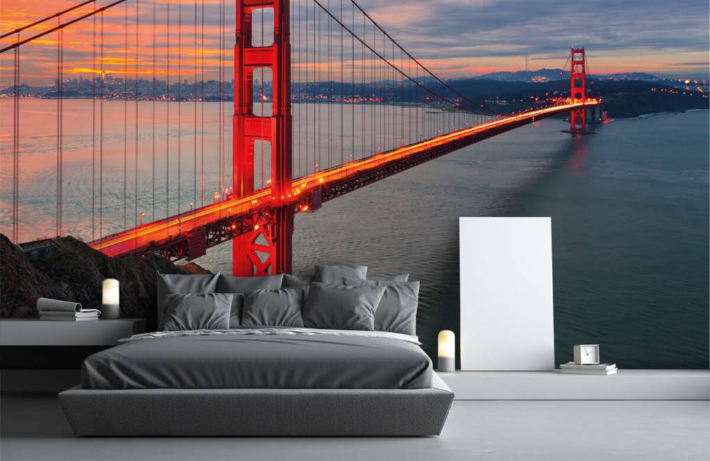 Städte - Tapete - Golden Gate Bridge - Schlafzimmer 3