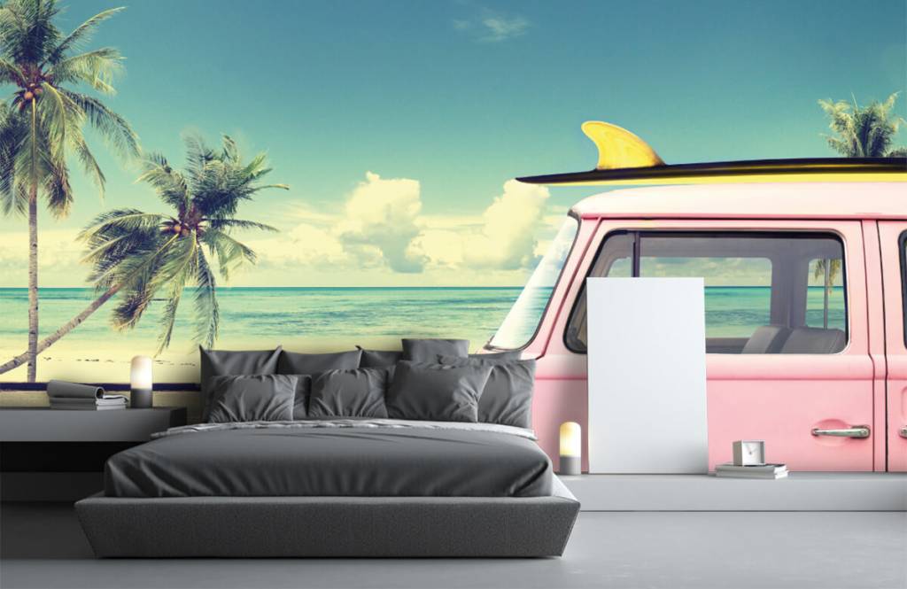 Verkehrsmittel Tapete - Volkswagen Surfbus - Schlafzimmer 3