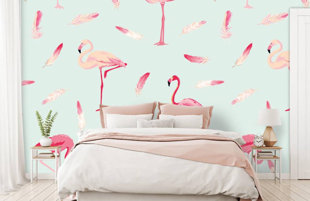 Andere - Flamingos - Kinderzimmer 2