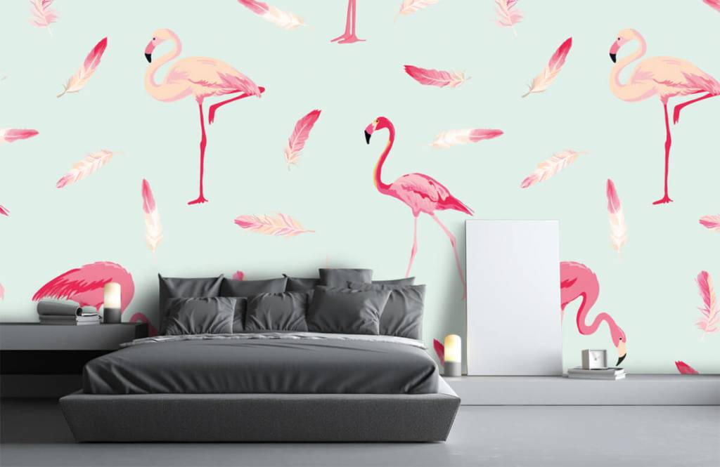 Andere - Flamingos - Kinderzimmer 3
