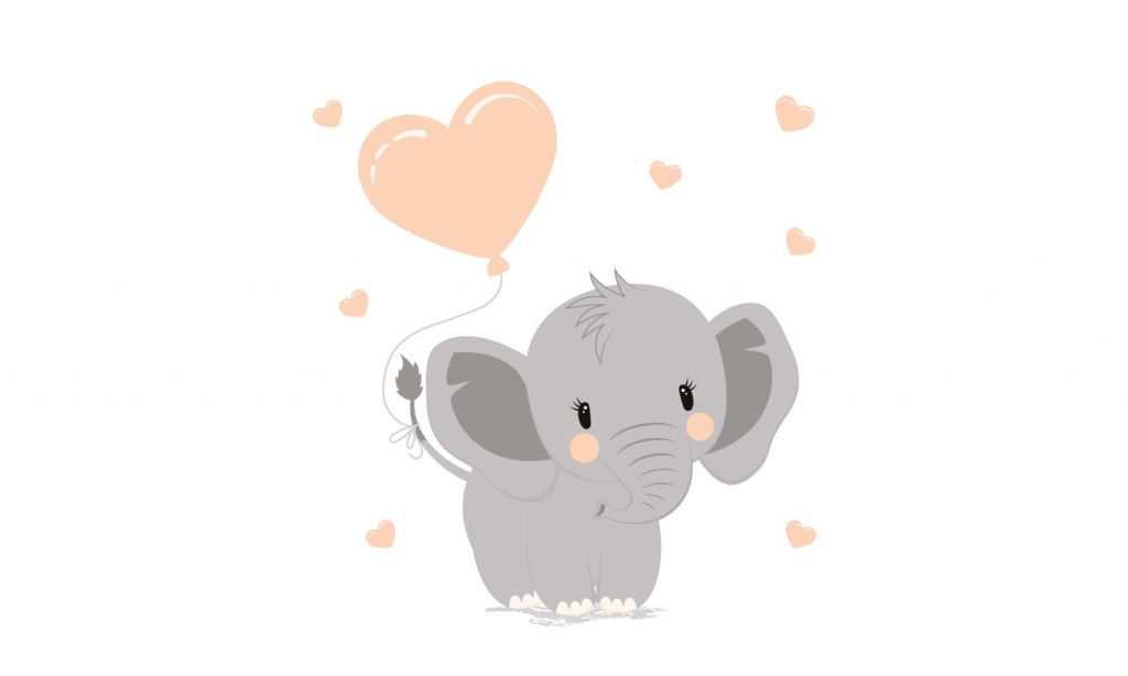 Elefant mit Herz