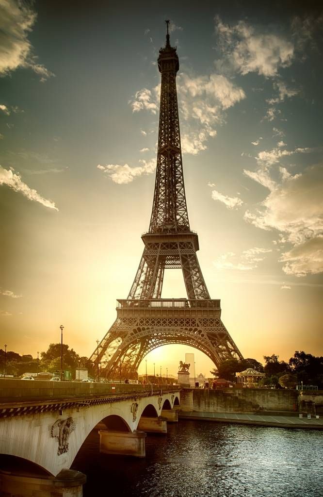 Eiffelturm Sonnenuntergang