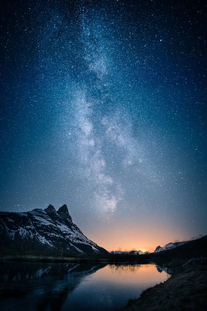 Sternenhimmel in Alaska