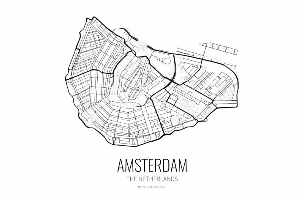 Karte Amsterdam