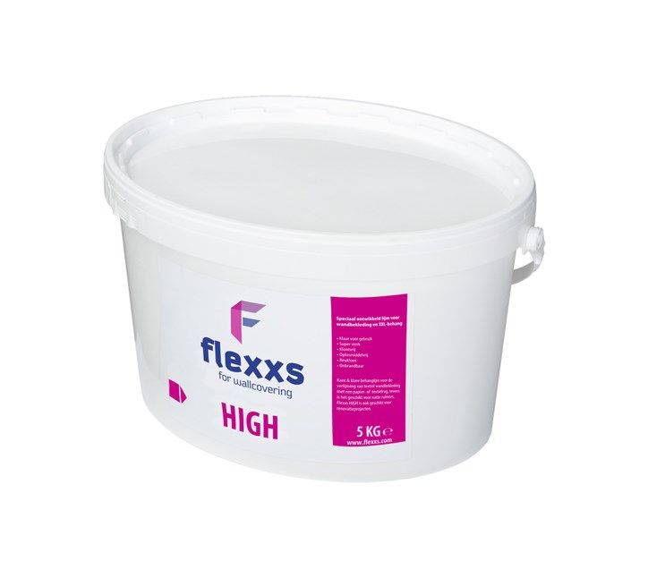 Flexxs MuralTex Kleber, Hoch 5 KG / 25m2 (Glatte Untergründe wie Glas und Kunststoff)