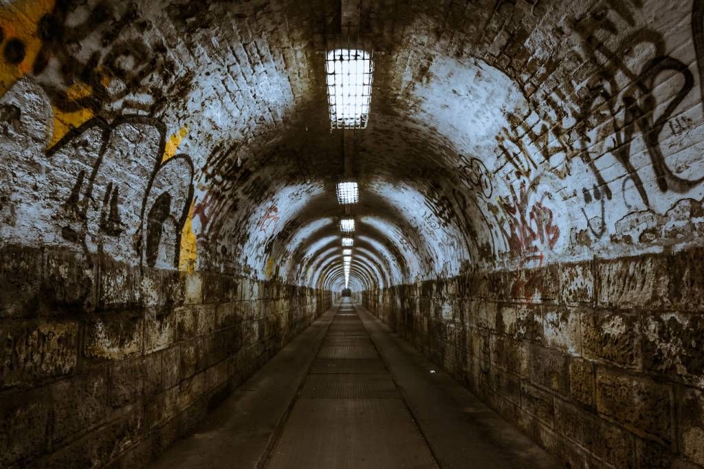 Graffiti-Tunnel 3D