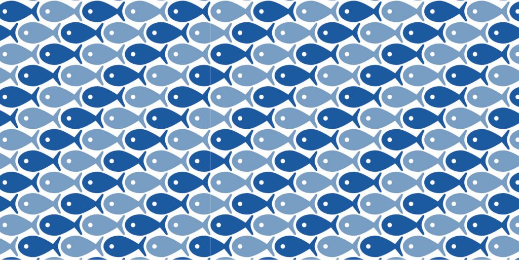 Blaue Fische