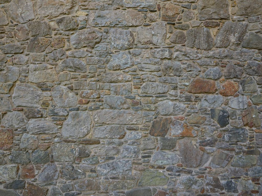 Mittelalterliche Steinmauer