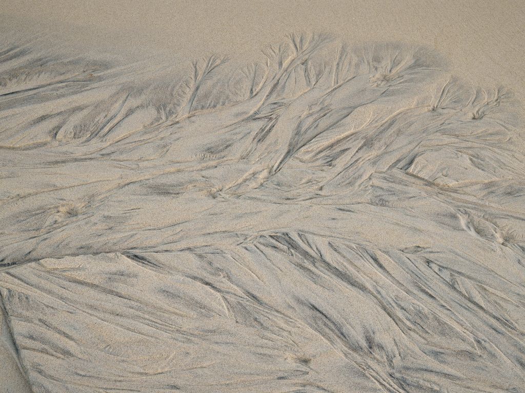 Unebener Sand