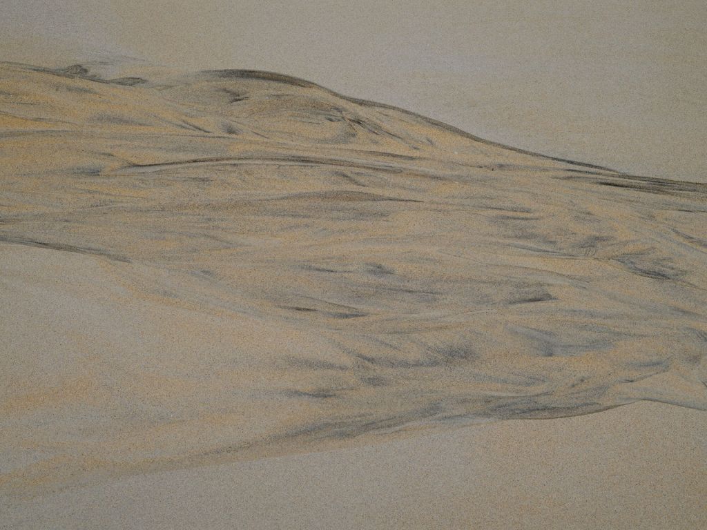 Gewellter Sand