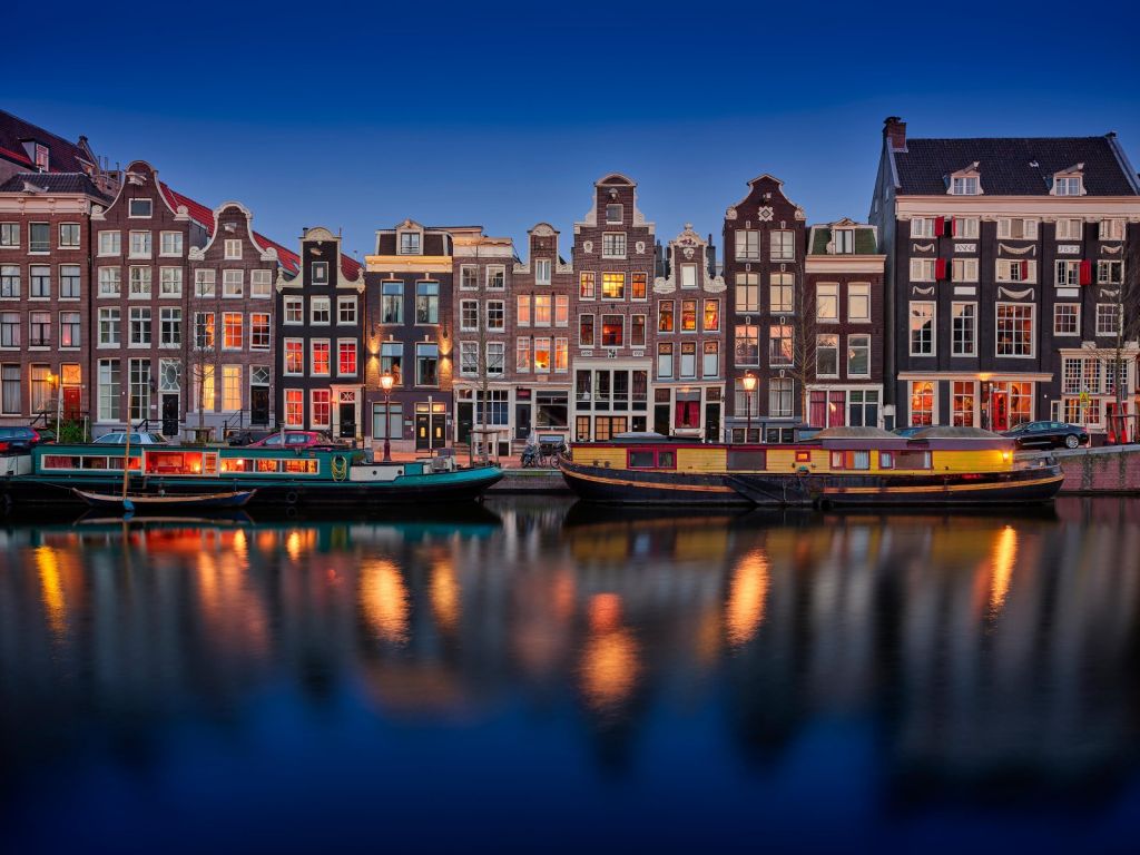 Grachtenhäuser Amsterdam