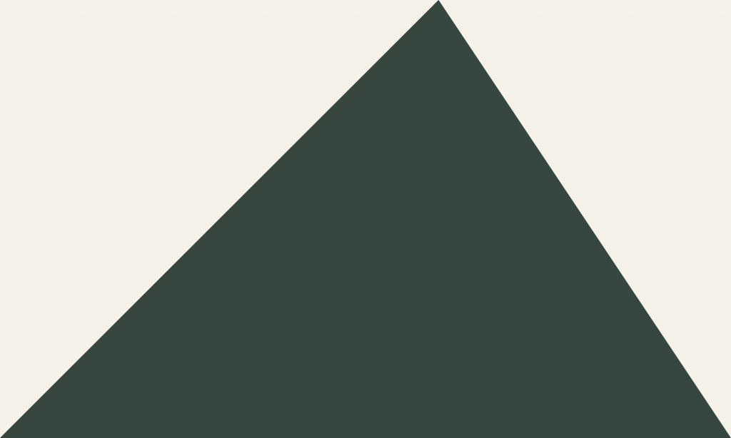 Dreieck, dunkelgrün