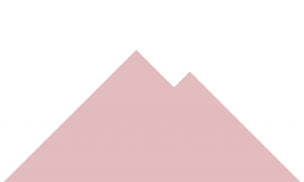 Berge, rosa
