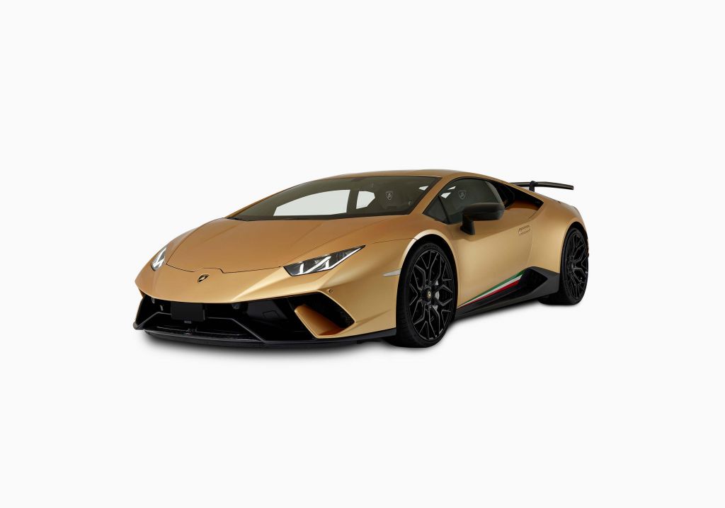 Lamborghini Huracán - Rechts vorne, weiß