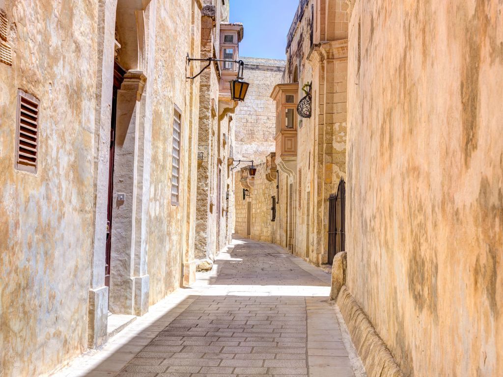 Straße auf Malta