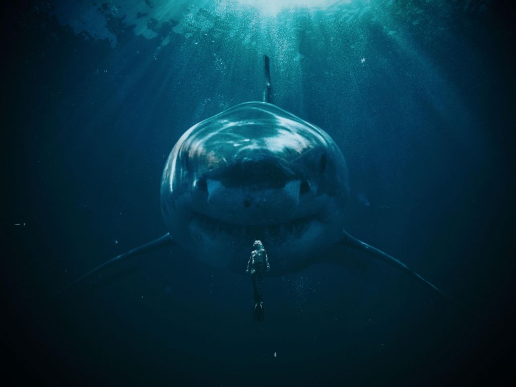 Ein großer Hai