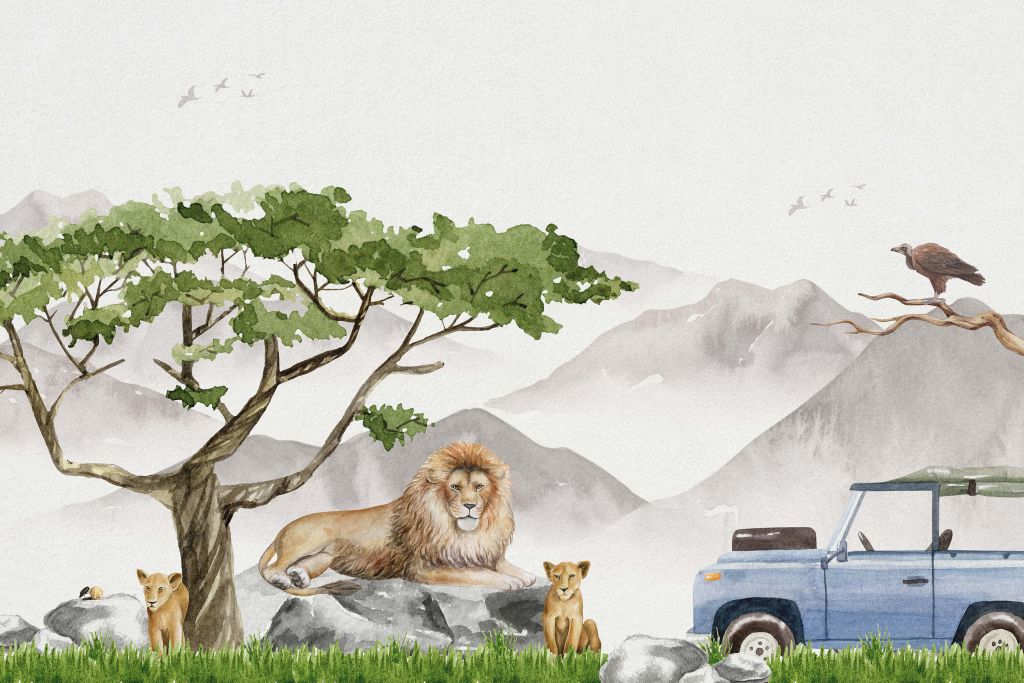 Löwen-Safari