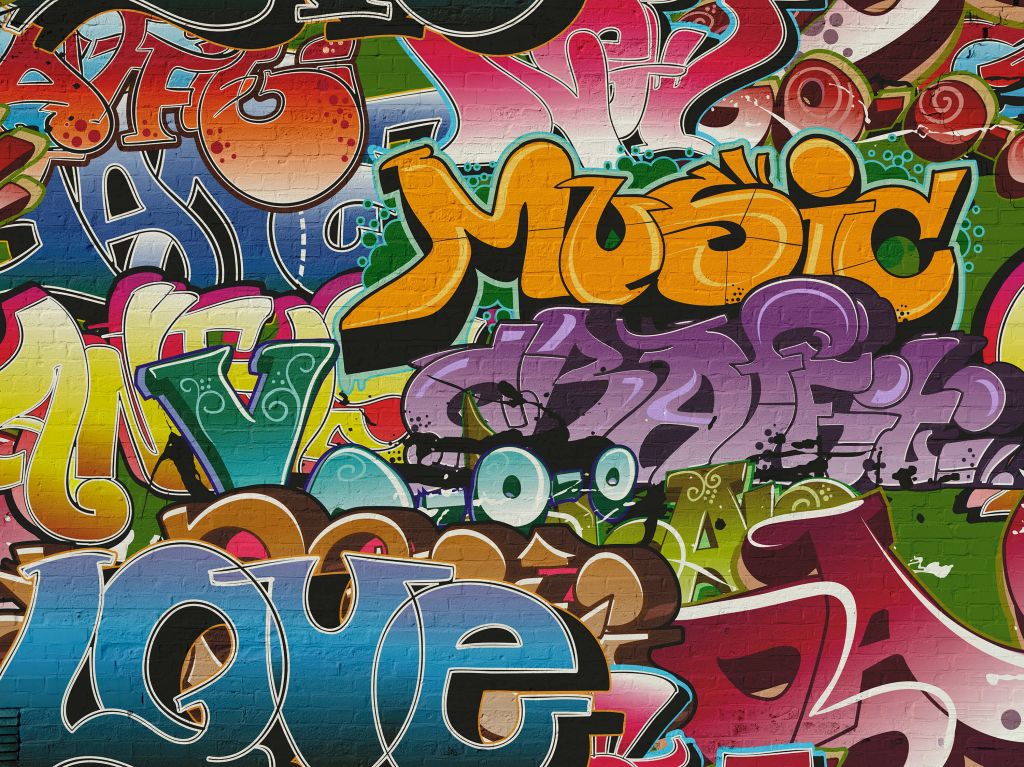 Wand-Graffiti
