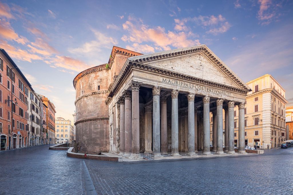 Blick auf das Pantheon