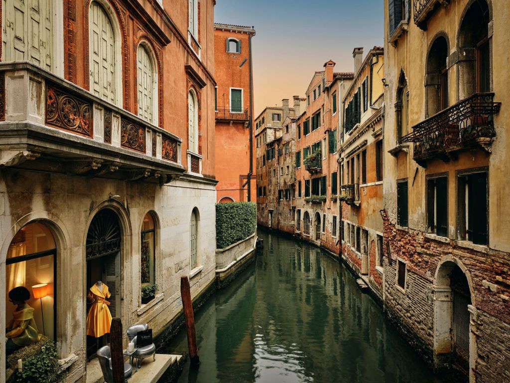Straße in Venedig