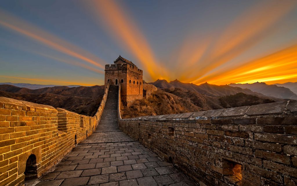Great Wall sunrise
