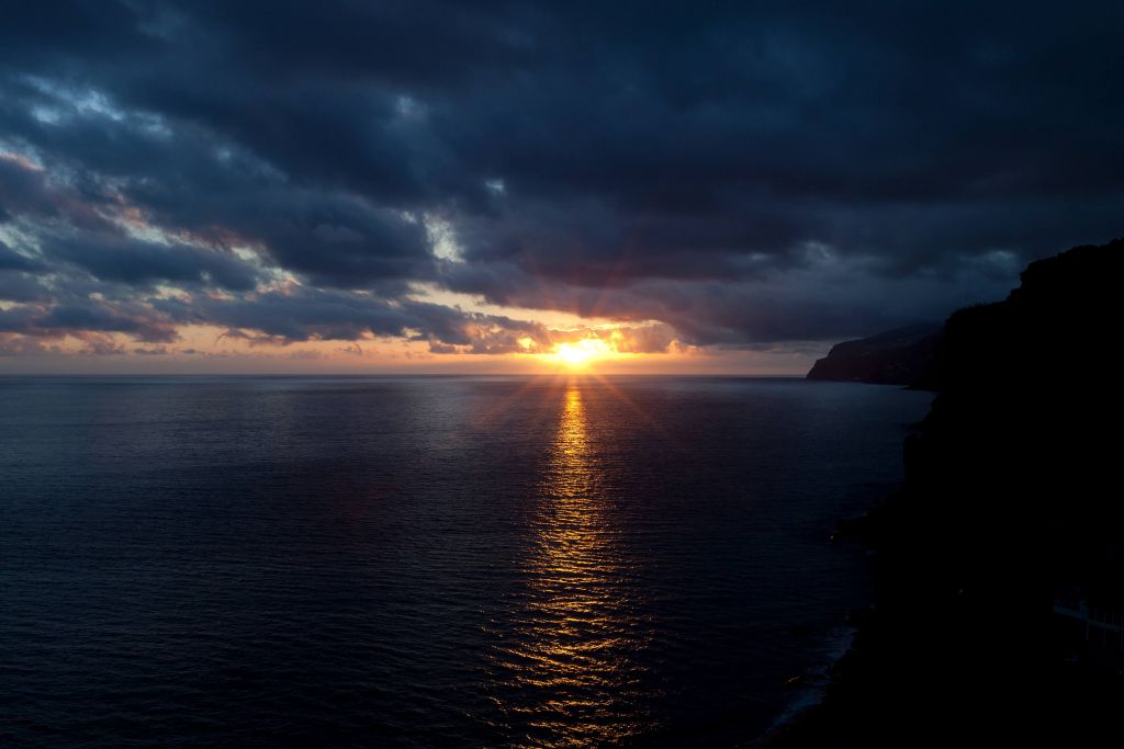 Sonnenuntergang  Madeira (Portugal)