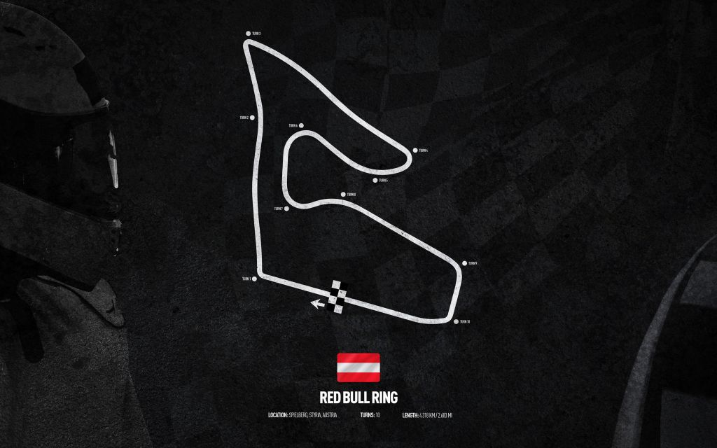 Formel 1 Strecke - Red Bull Ring - Österreich