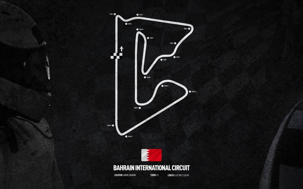Formel 1 Strecke - Bahrain International Circuit - Bahrain