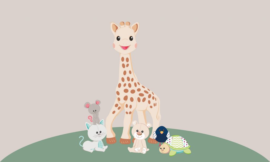 Sophie la girafe® und ihre Freunde