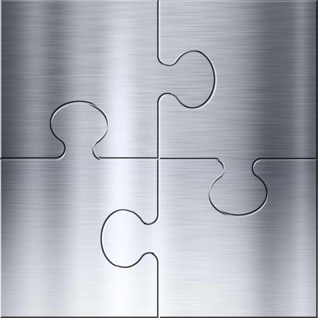 Metall-Puzzle