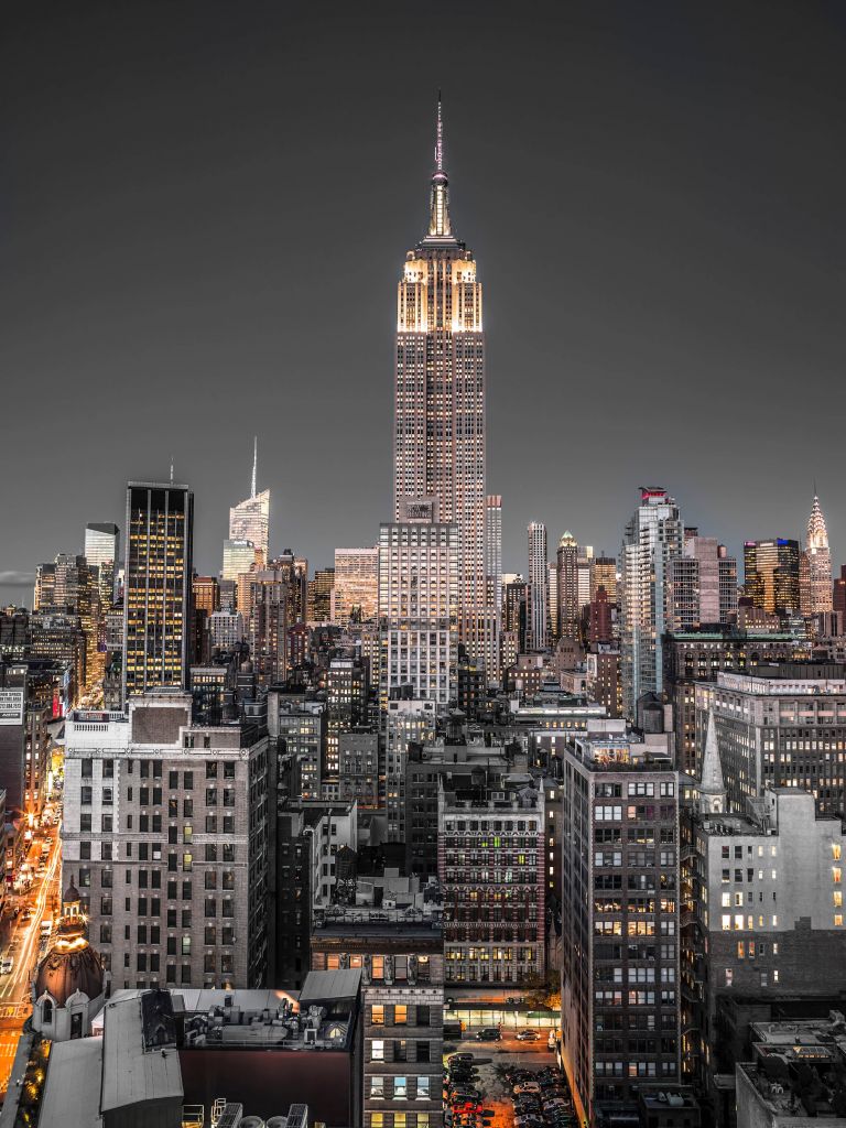 Empire State Building am Abend