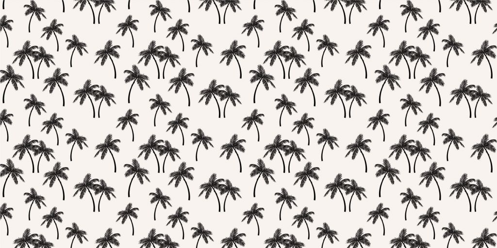 Muster mit Palmen