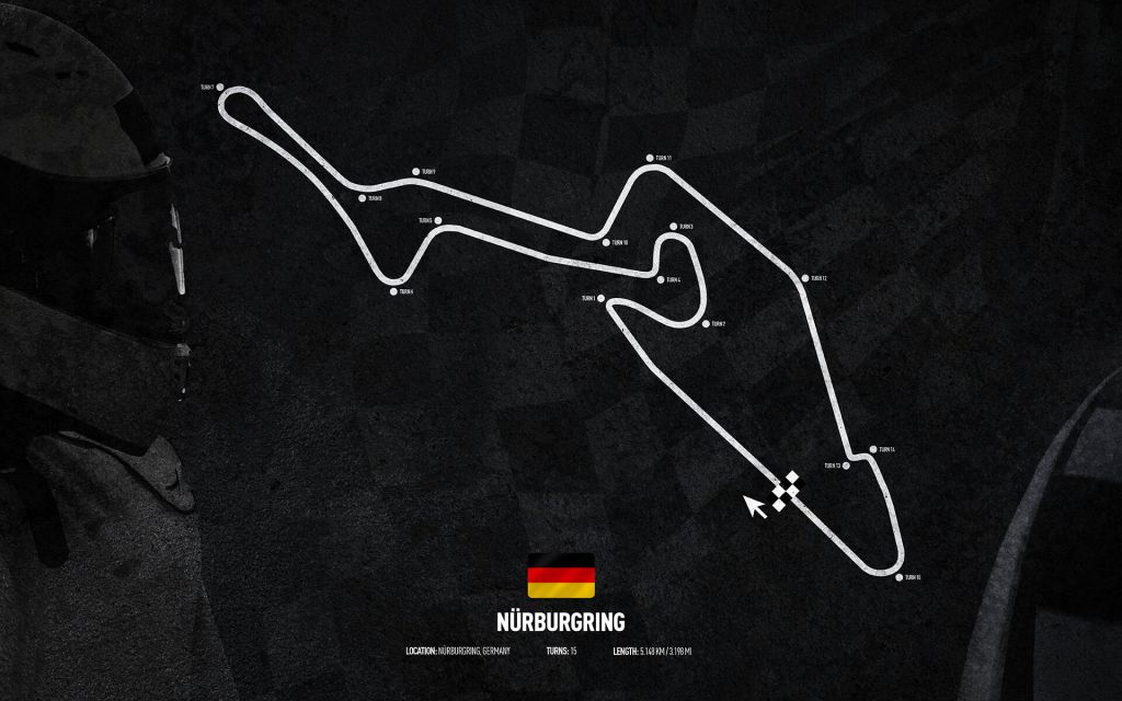 Formel-1-Strecke - Nürburgring - Deutschland