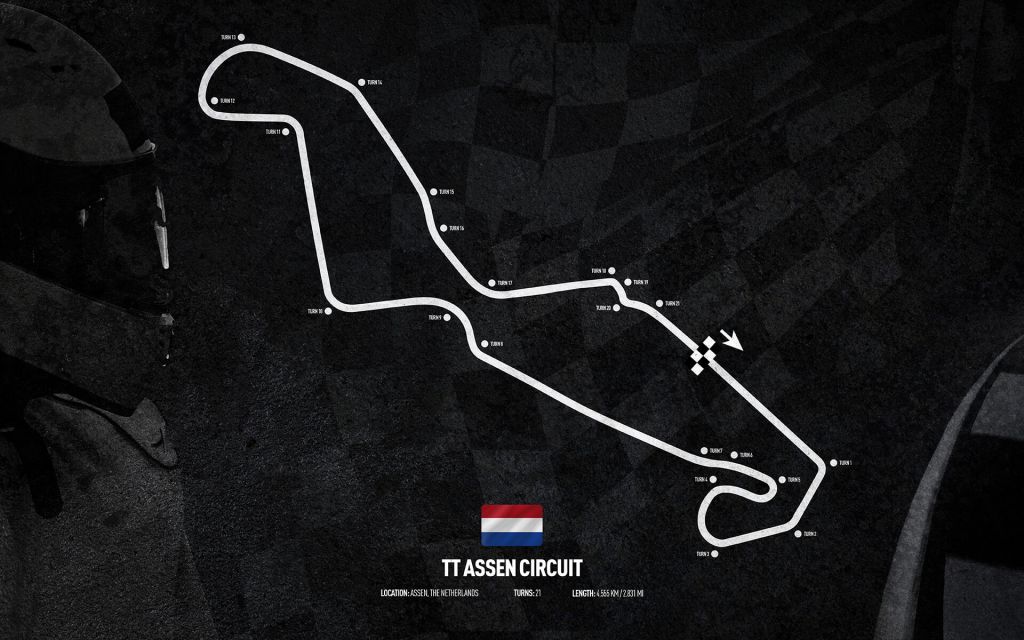 Formel-1-Strecke - TT Assen Circuit - Die Niederlande