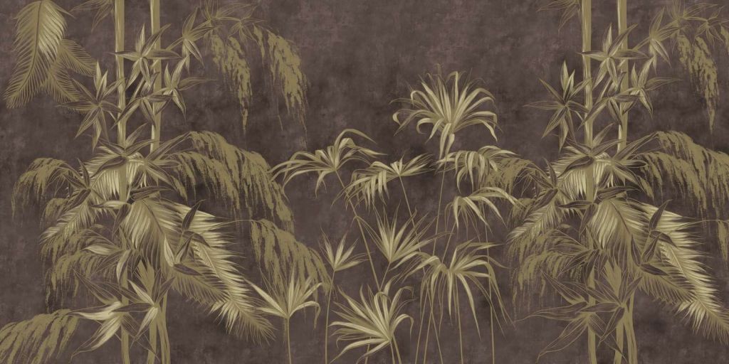 Schattenspiel der Palmenblätter