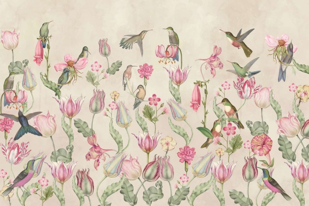 Kolibri-Tulpen-Symphonie