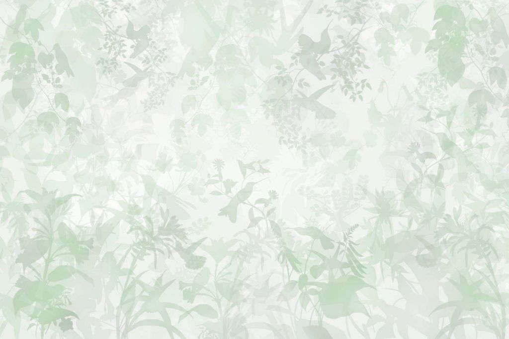 Garten-Symphonie in Grün