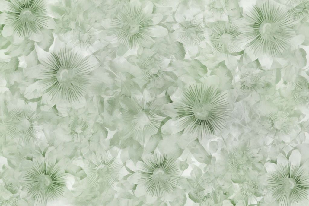 Botanische Aquarell-Eleganz Feldgrün