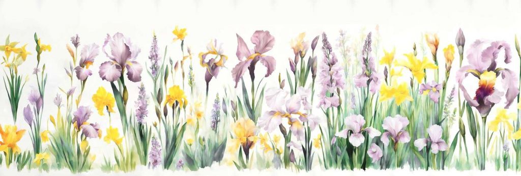 Frohe Frühlingshimmelblau