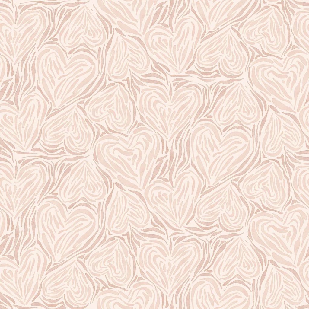 Organische Blätter in Blushbeige