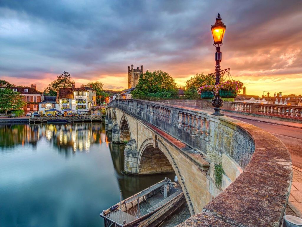 Brücke über die Themse, Henley, Oxfordshire, Vereinigtes Königreich