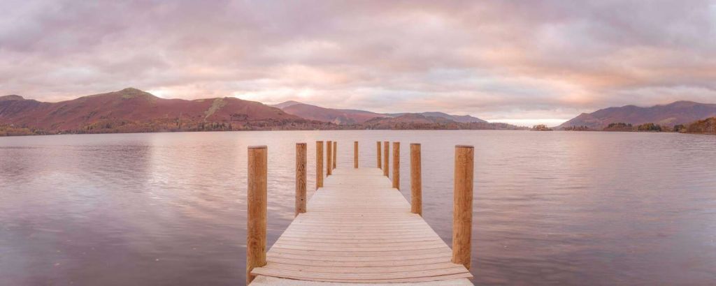 Derwentwater-Pier, Lake District