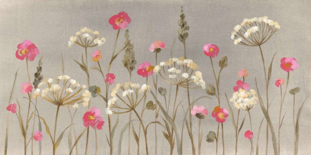 Feldstrauß mit Mohnblumen und Doldenblüten