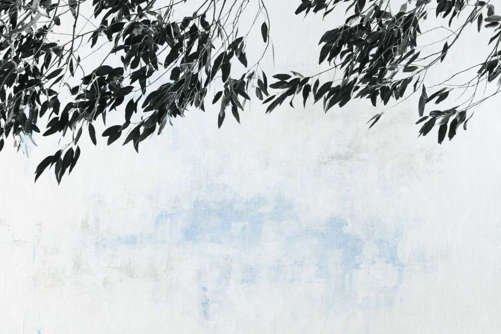 Dunkle Äste gegen helles Licht.