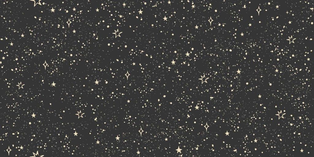 Funkelnde Sterne im Nachtlicht