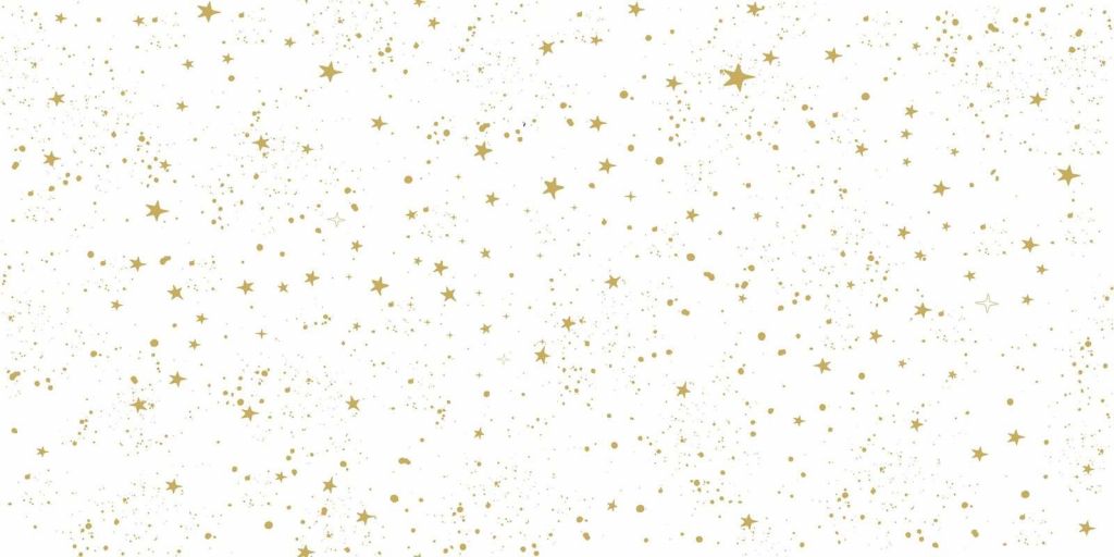 Goldener Regen aus Sternen