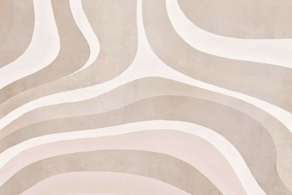 Retro Boho Formen und Gestalten sandbeige