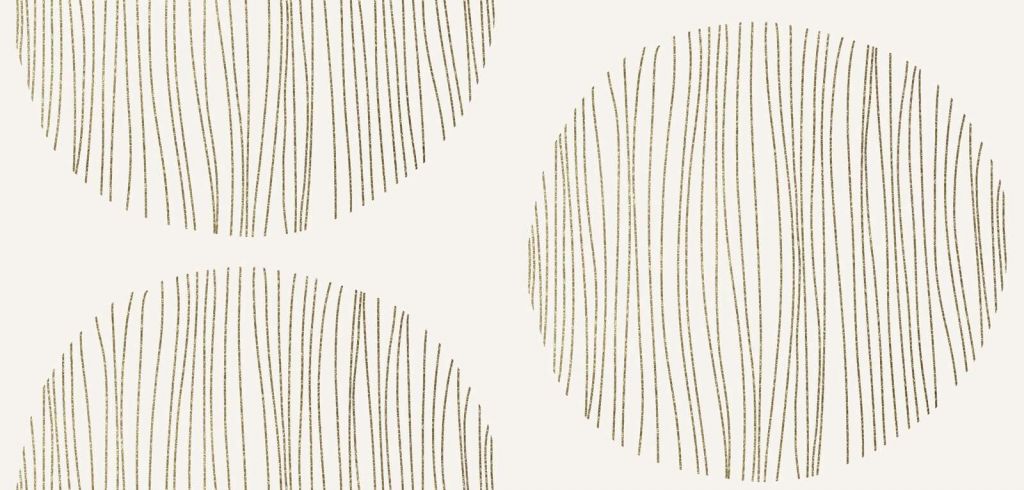 Goldener Moment Gelassenheits-Kreis-Array