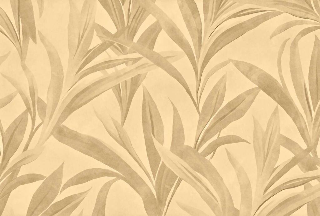 Ruhiger exotischer Blattzauber