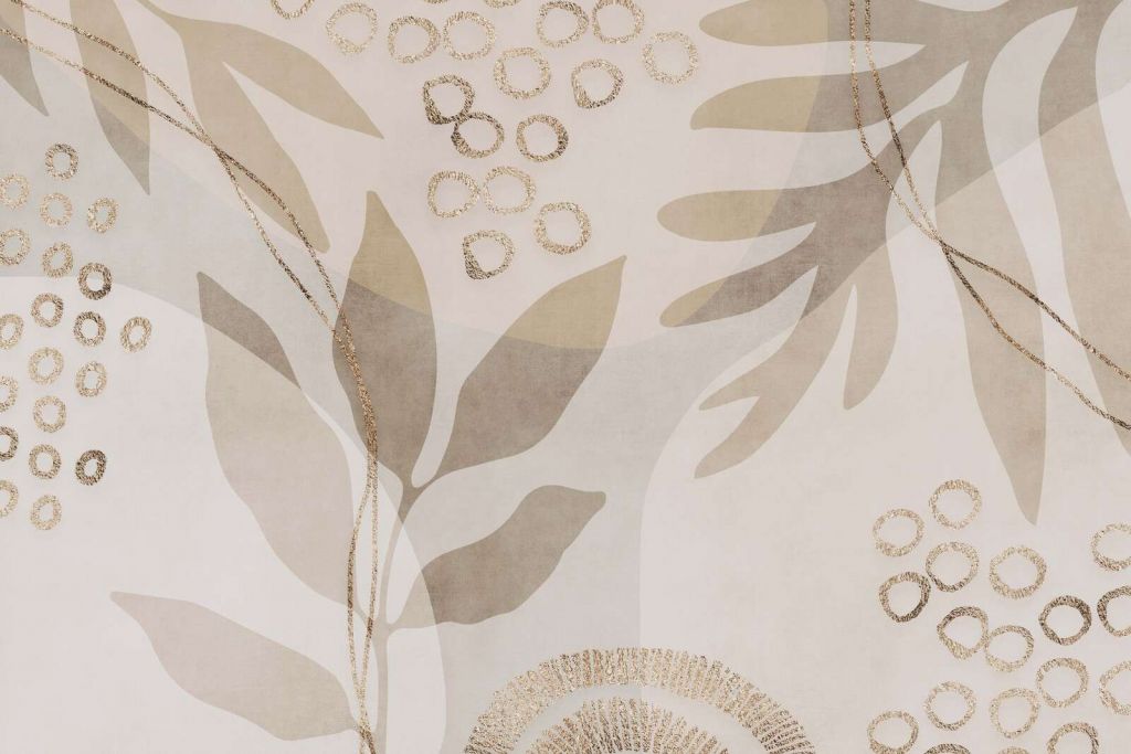 Natürlicher Fluss und glamouröse Blattformen